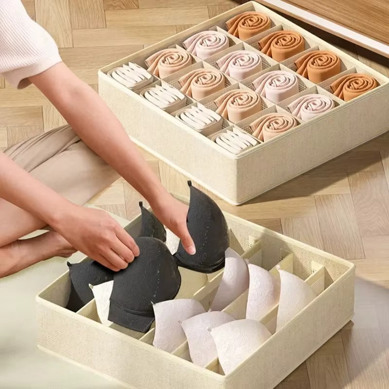 1-2Pcs Non-woven Fabric Underw - Sock Organizer Tray recension och pris
