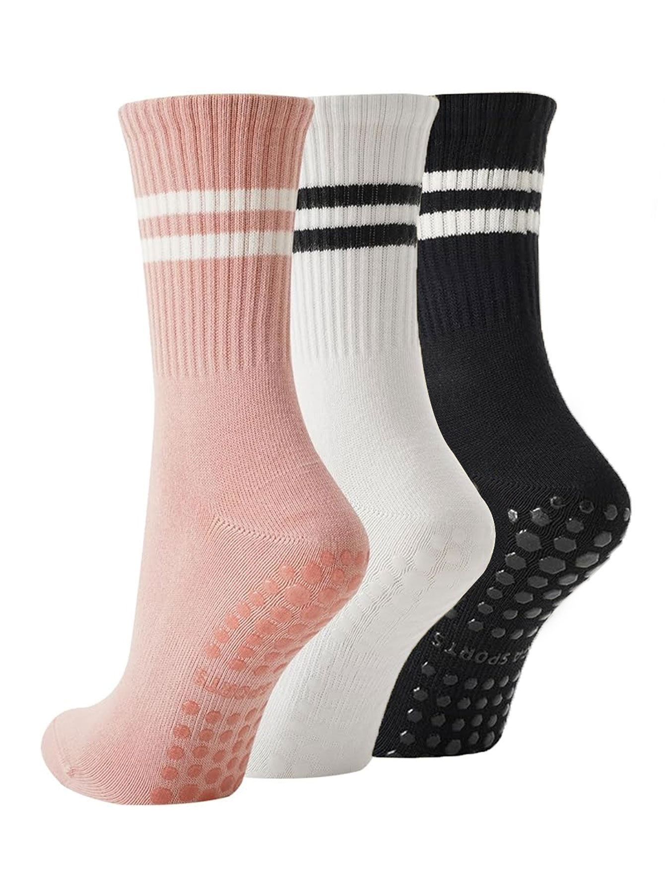 3 Pairs of Yoga Socks, Non-Sli - Grip Sock Yoga recension och pris