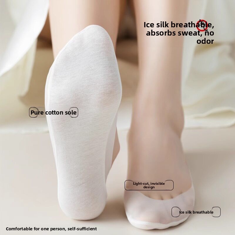 Women's Invisible Thin Summer  - Ankle Sock Low Cut recension och pris