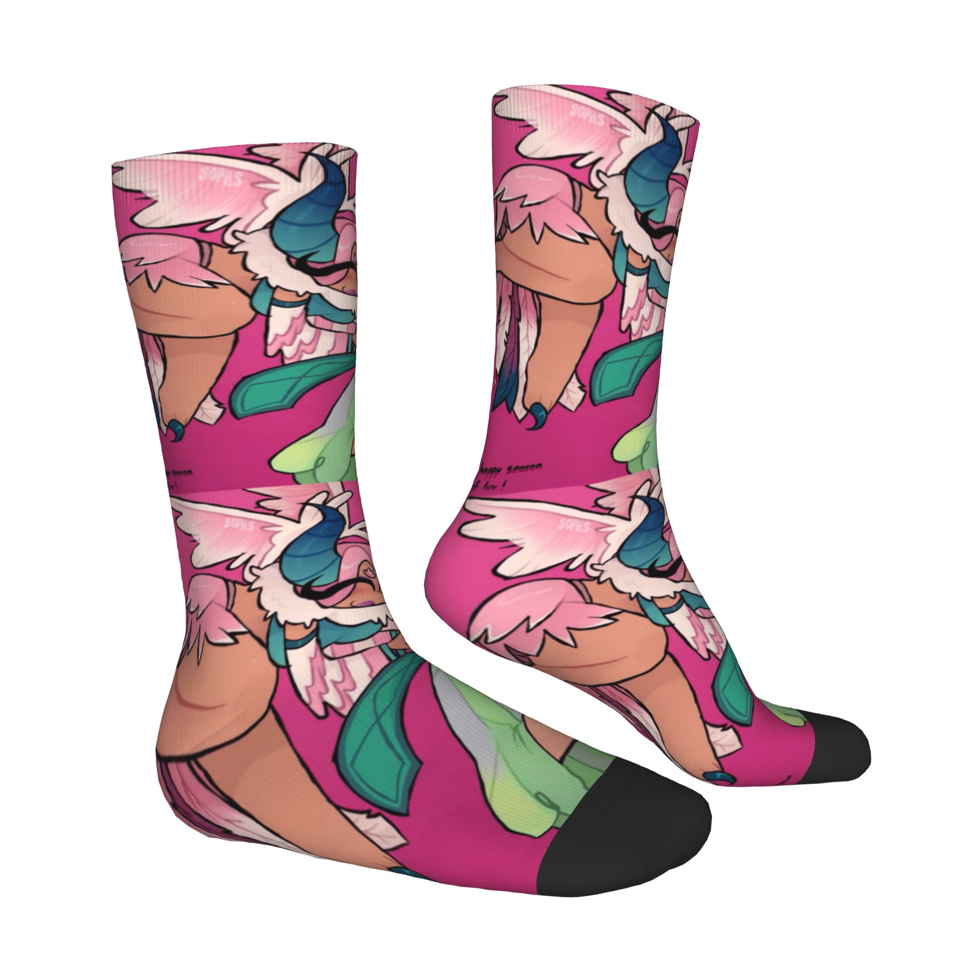 Custom My S-Singing Cartoon Mo - Dress Sock Men recension och pris