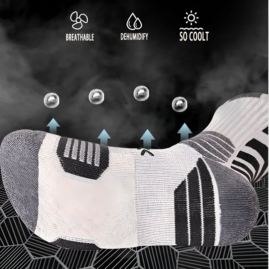 Breathable Mesh Moisture Wicki - Athletic Sock Cushion recension och pris