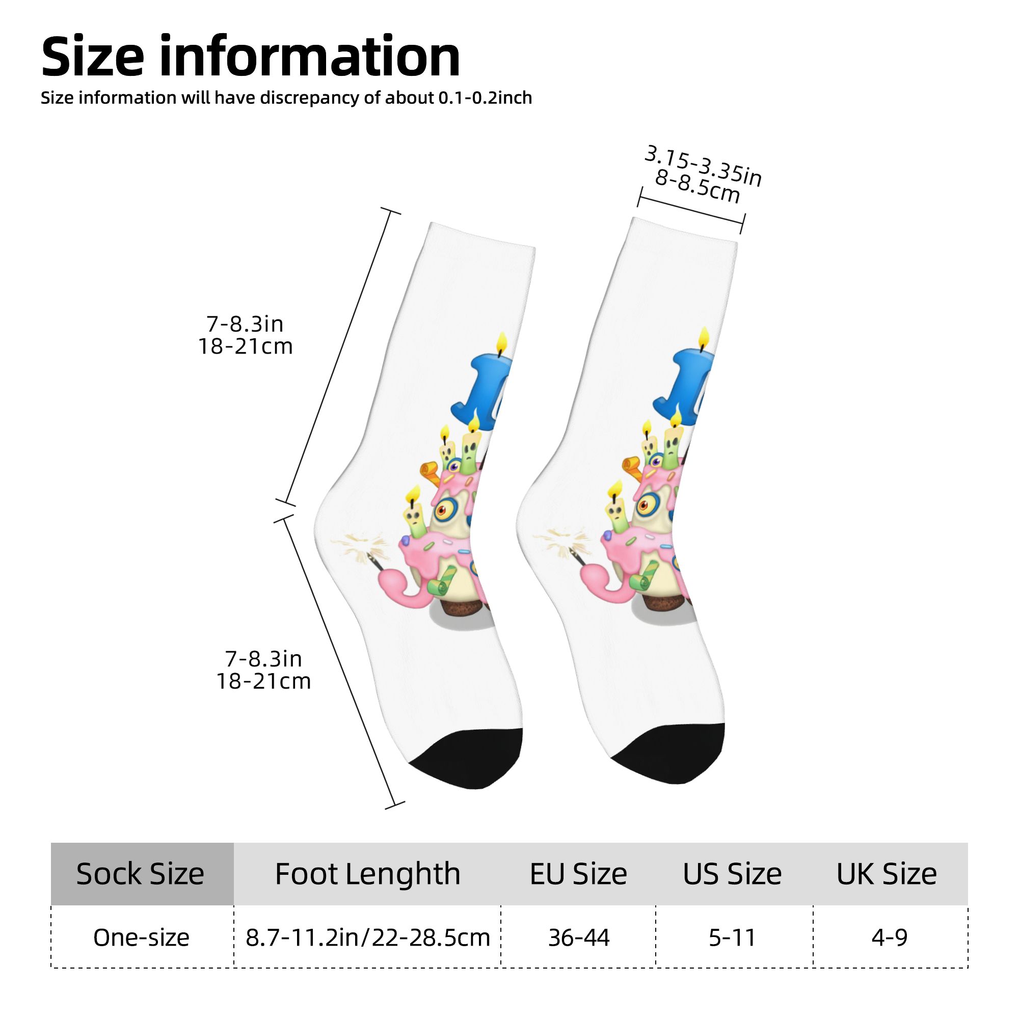 Custom My S-Singing Cartoon Mo - Dress Sock Men recension och pris