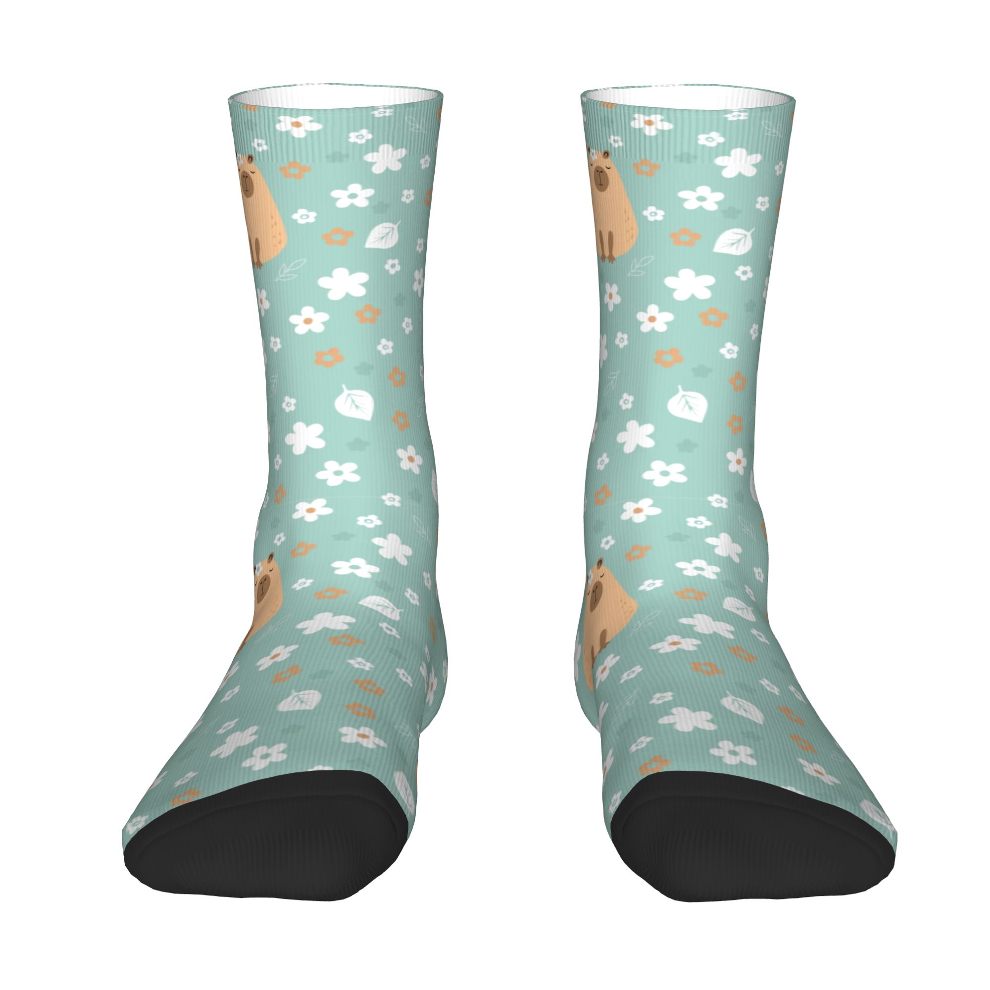 Custom Funny Capybara With Flo - Dress Sock Men recension och pris