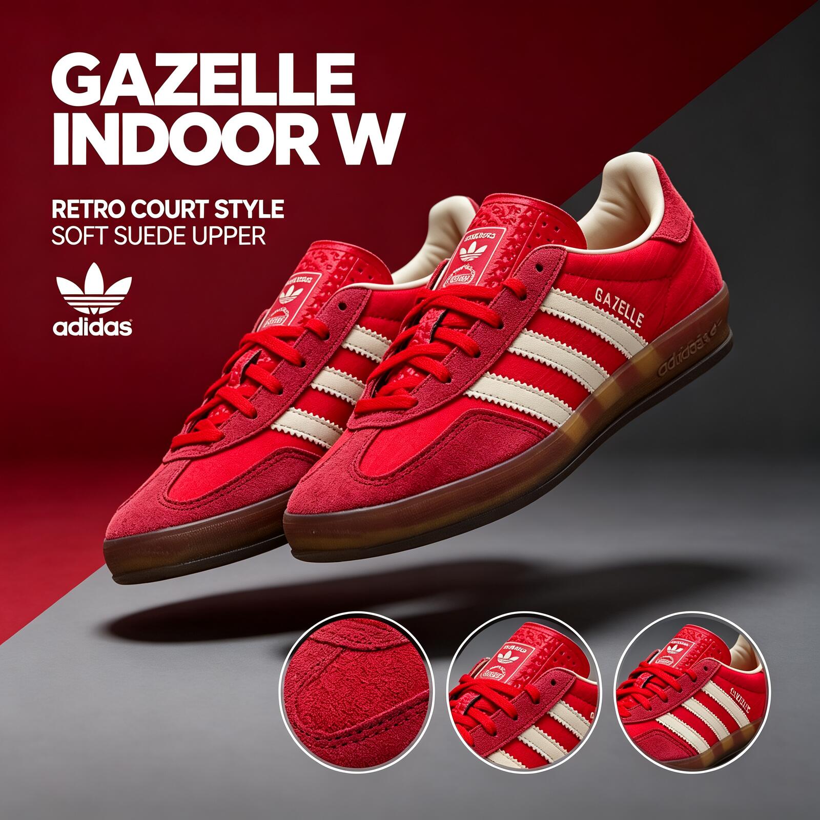 Adidas GAZELLE INDOOR W  JS141 - Adidas Shoes Gazelle recension och pris