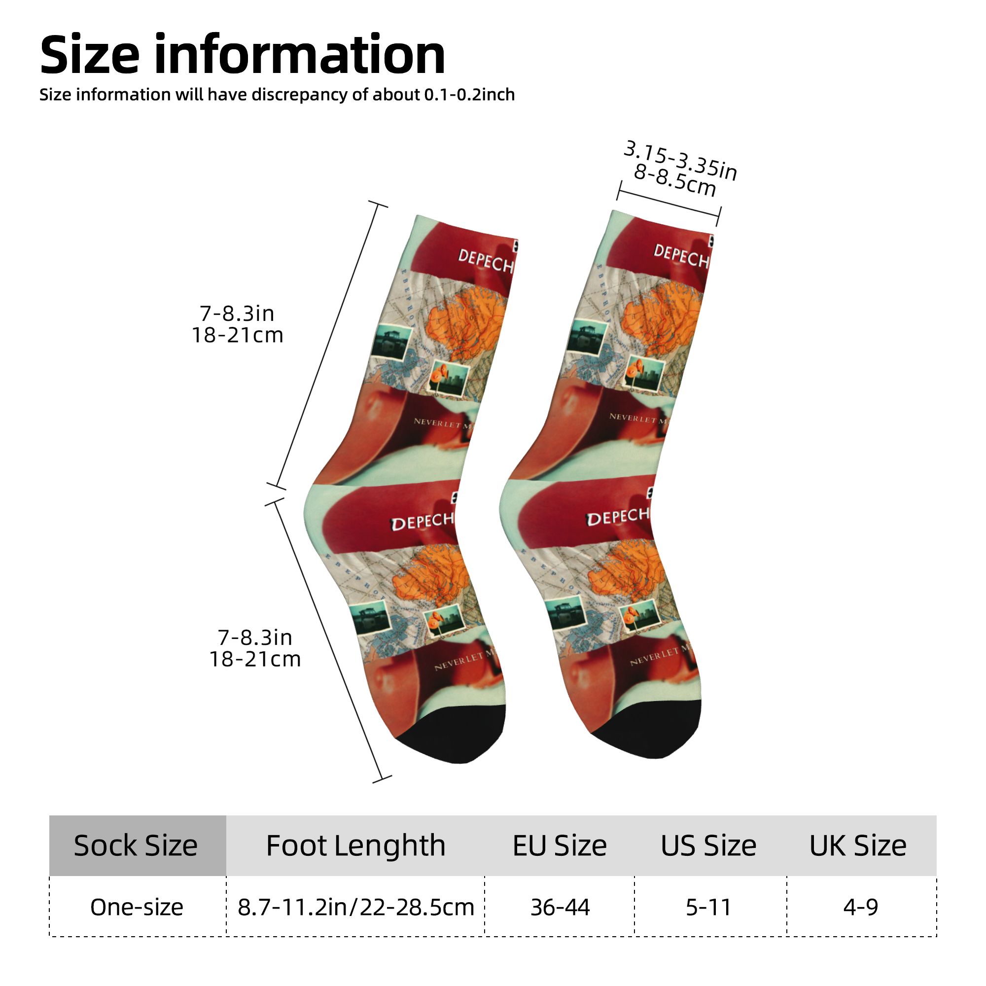 Custom D-Depeche Cool Mode Ele - Dress Sock Men recension och pris