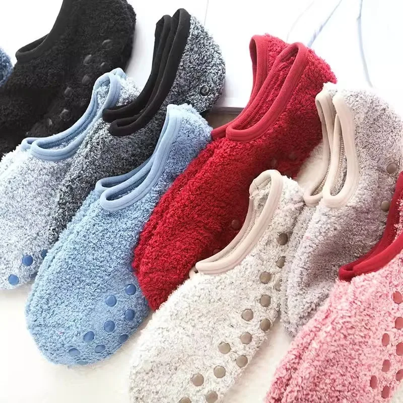 Autumn Winter Indoor Home Yoga - Grip Sock Yoga recension och pris