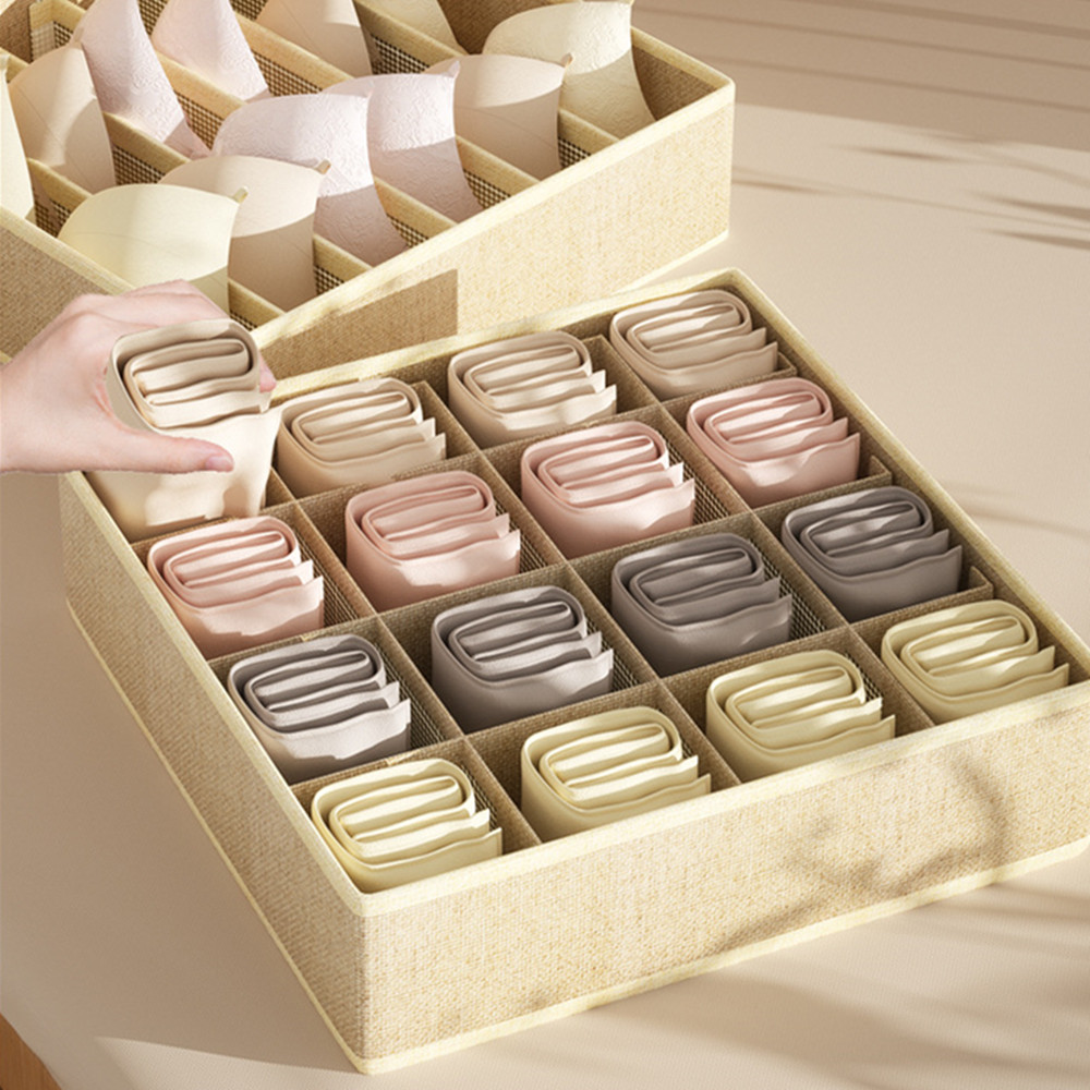 Underwear Storage Box for Bras - Sock Organizer Tray recension och pris