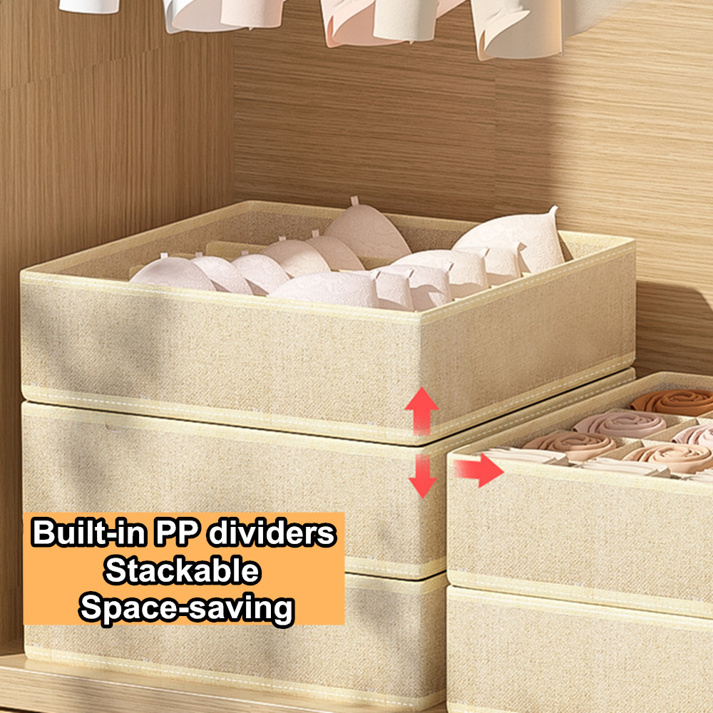 Underwear Storage Box for Bras - Sock Organizer Tray recension och pris