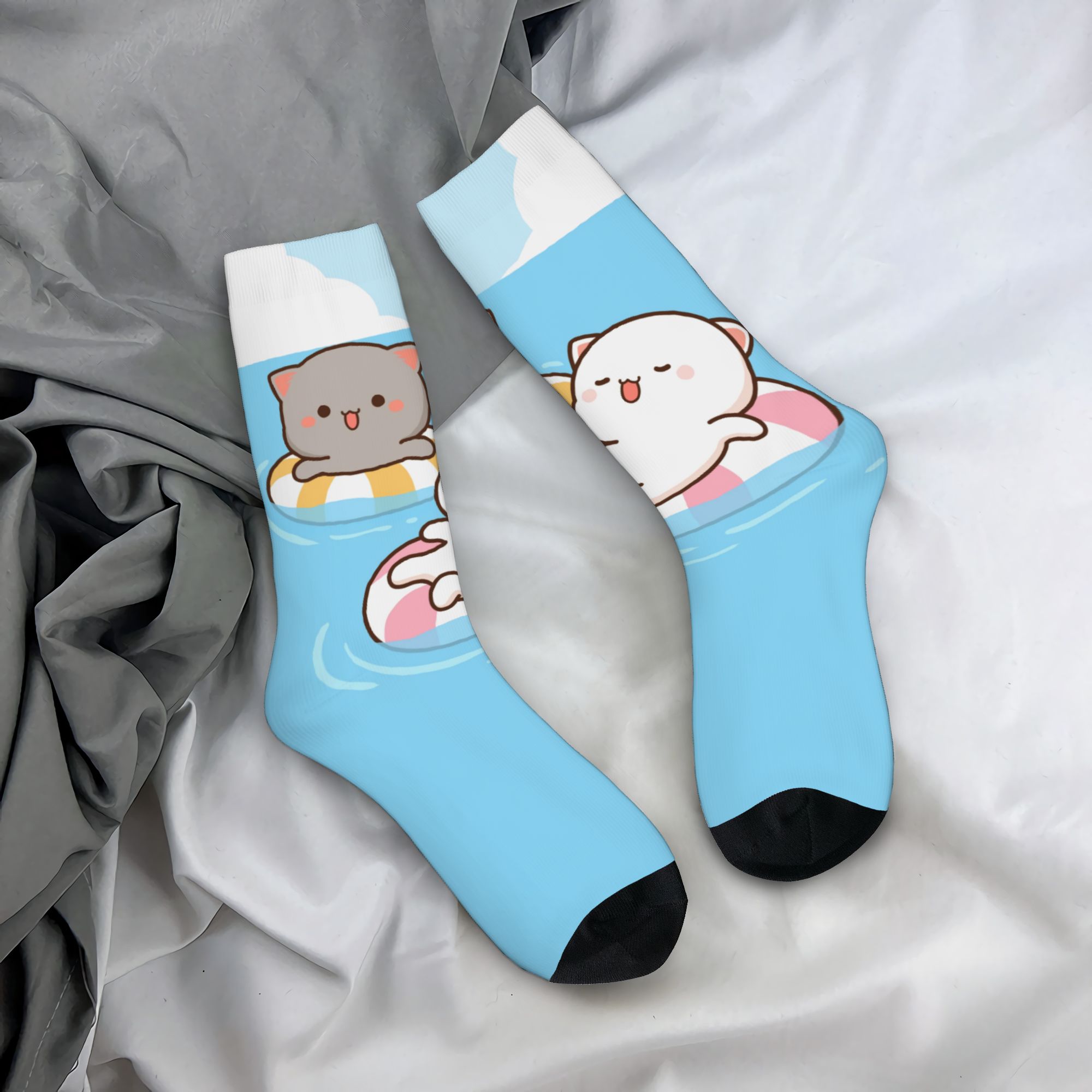 Custom Some Cute Gifs Of Mochi - Dress Sock Men recension och pris