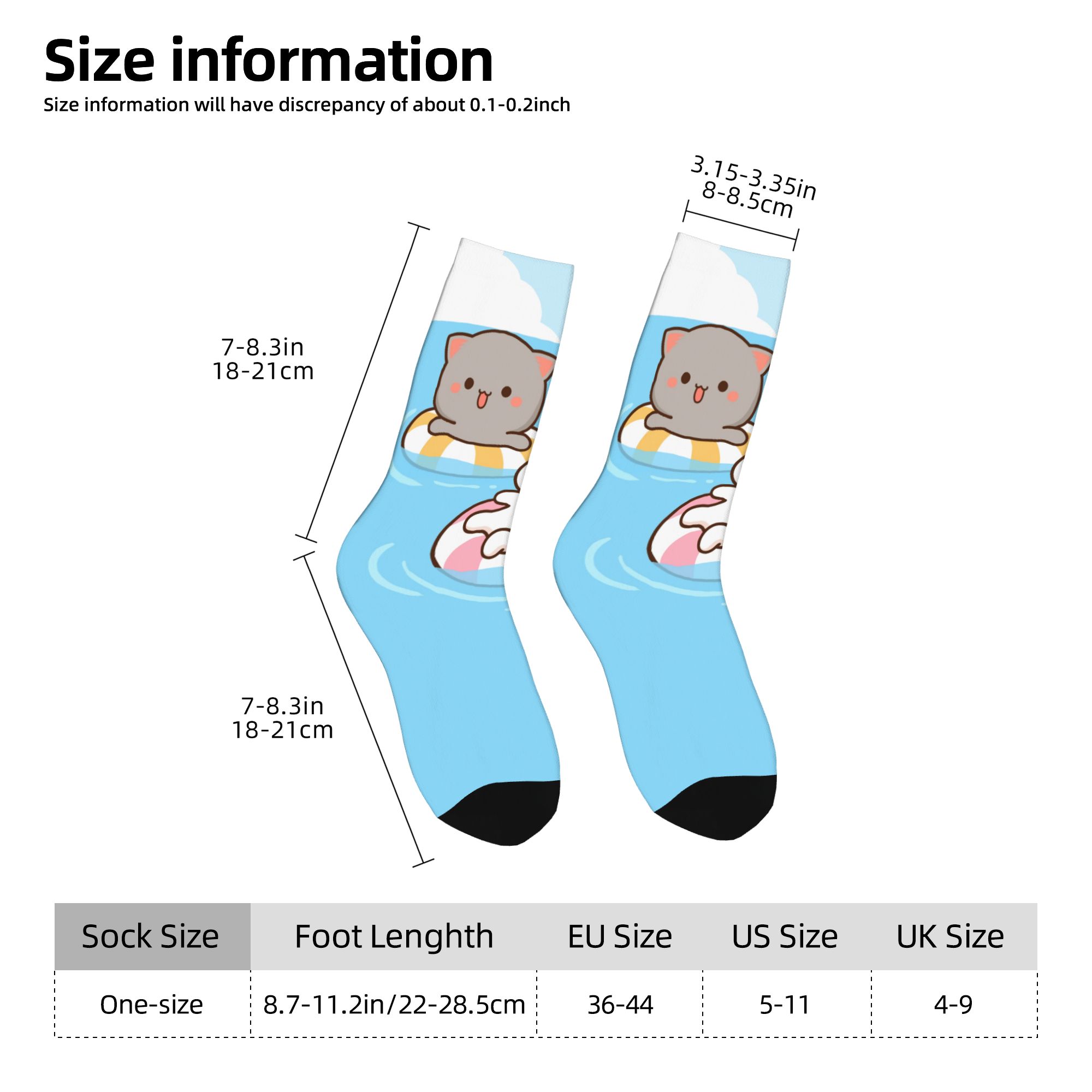 Custom Some Cute Gifs Of Mochi - Dress Sock Men recension och pris