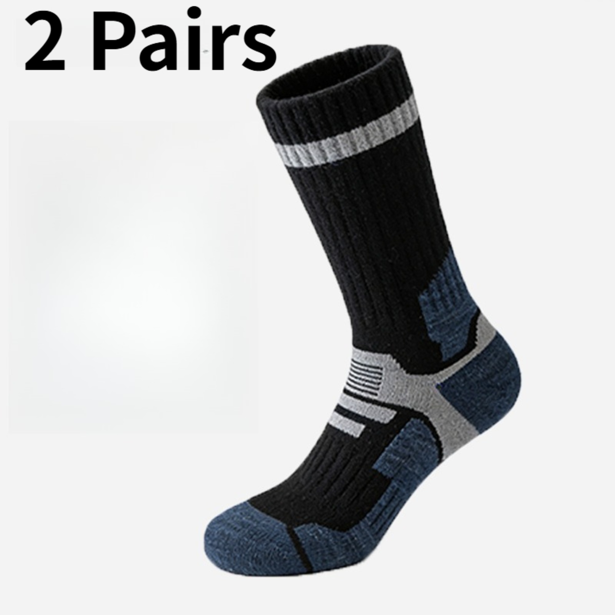 1/2Pairs Men Merino Wool Socks - Wool Hiking Sock recension och pris