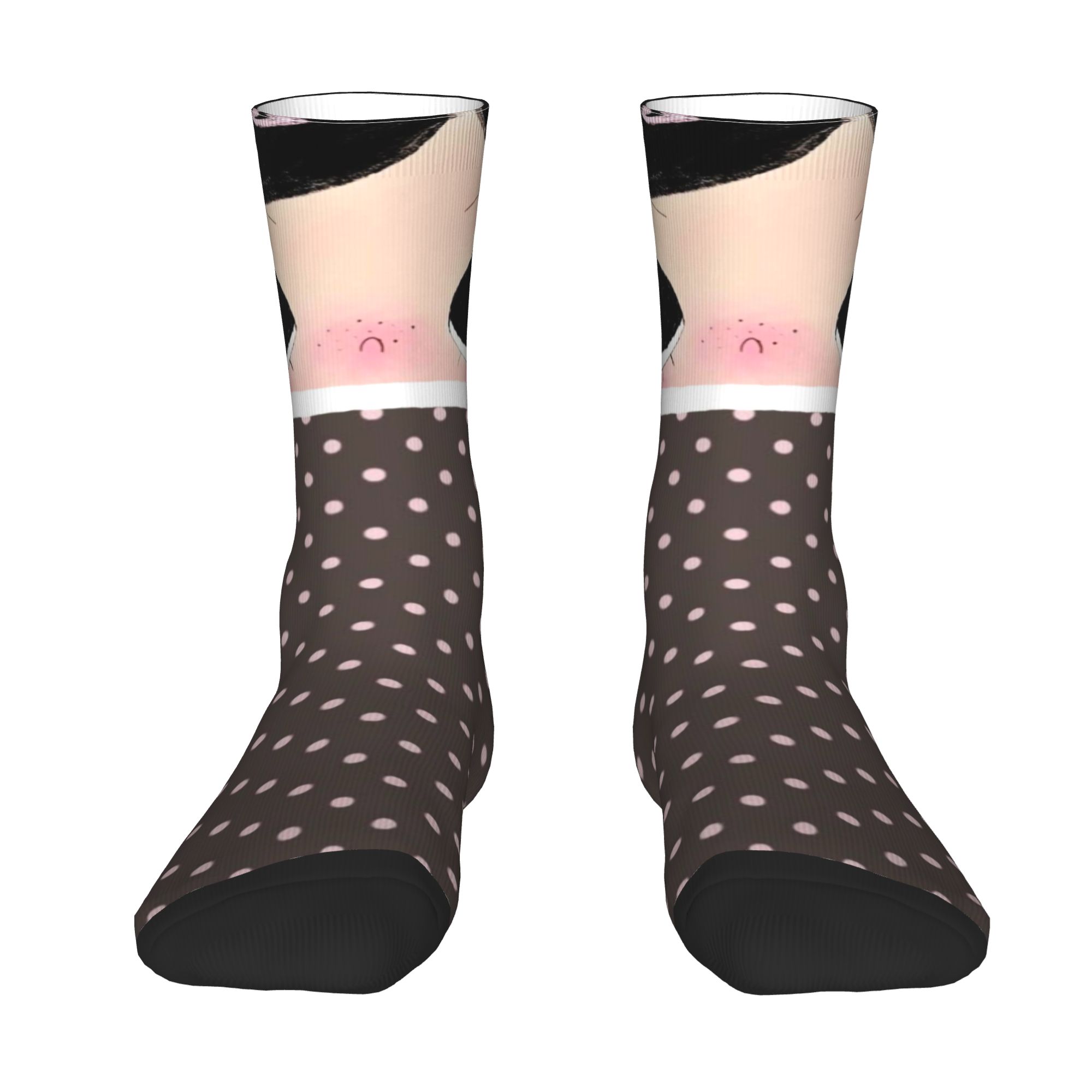 Custom Big Eyes Girl Comic Men - Dress Sock Men recension och pris