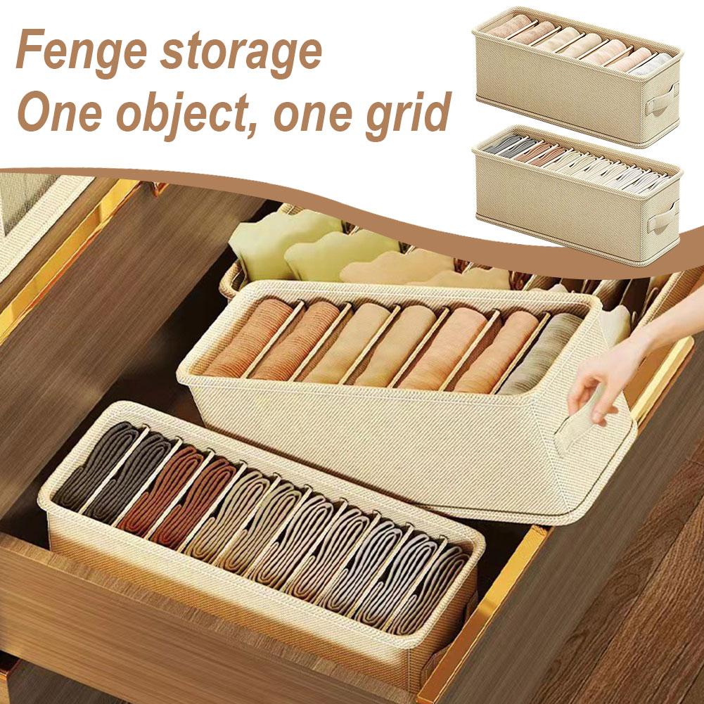 6/7 Grids Drawer Organizer Bra - Sock Organizer Tray recension och pris