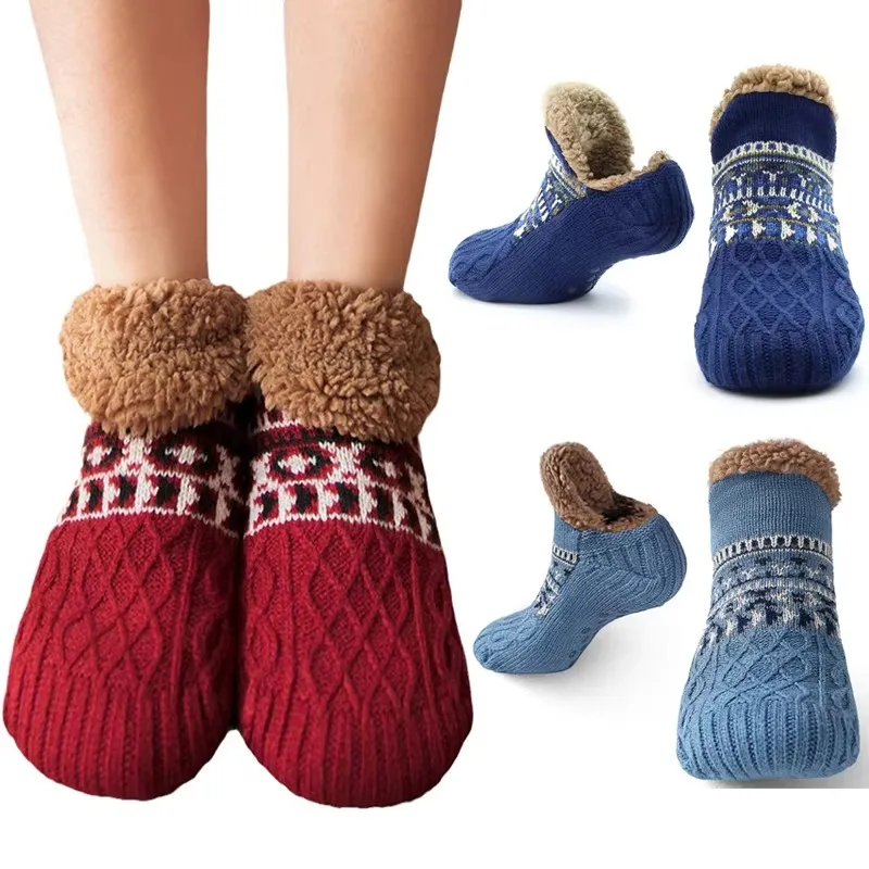 Indoor Winter Slippers Socks W - Dress Sock Men recension och pris